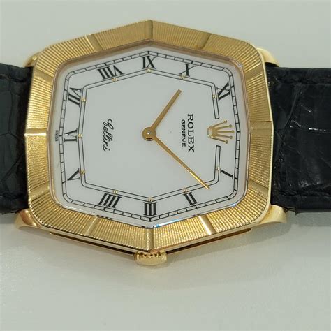 vintage rolex cellini diamonds 4170|Midsize Rolex Cellini 4170 18k Gold Manual Wind 1970s .